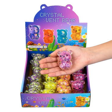 Сяючий антистрес Ведмедик 5,5 см - Купити