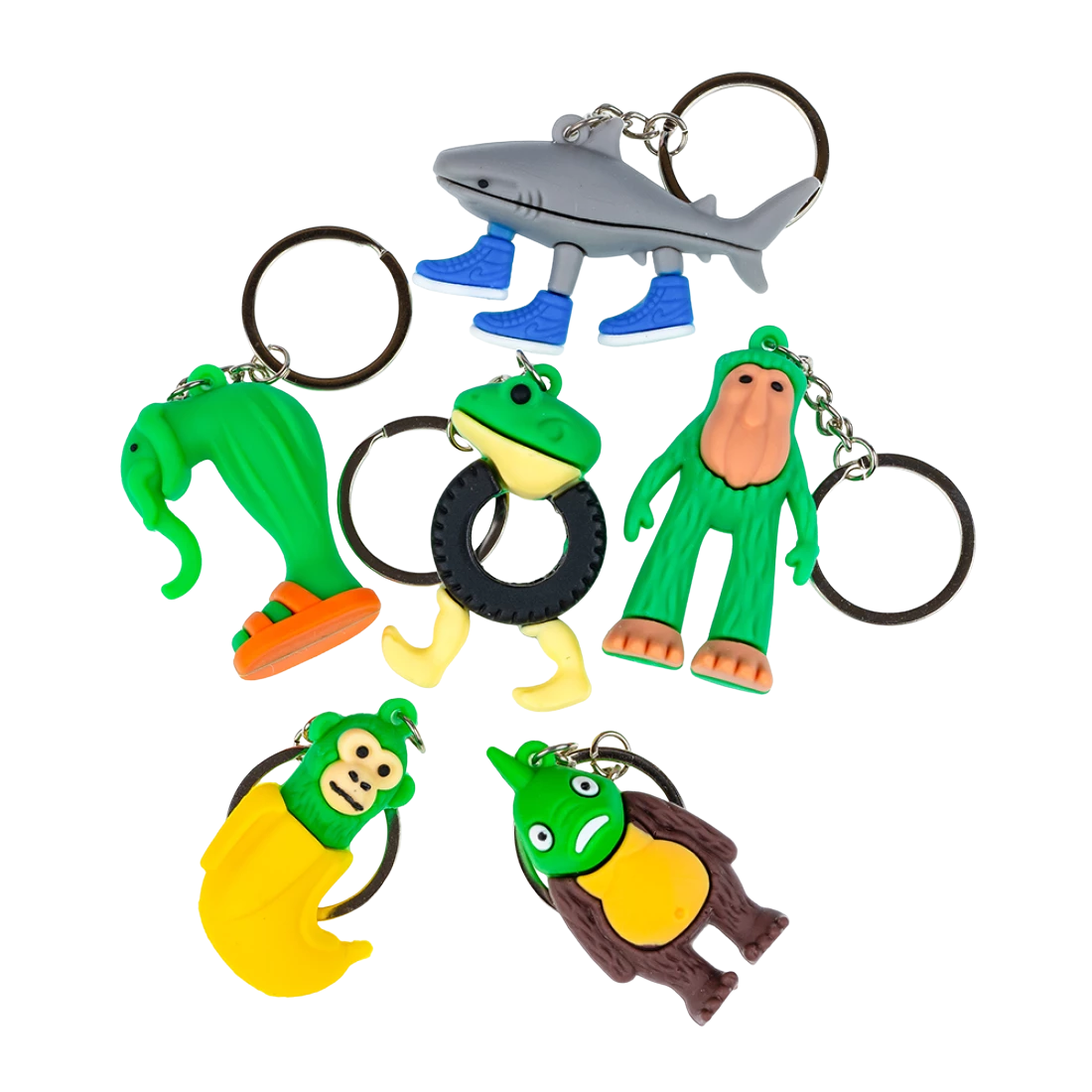 Брелоки дитячі гумові Tralalero Tralala 11,5 см