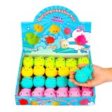 Антистрес піна Жабки кольорові 9 см