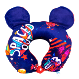 Підголовник із ефектом пам'яті Міккі синій 28 см