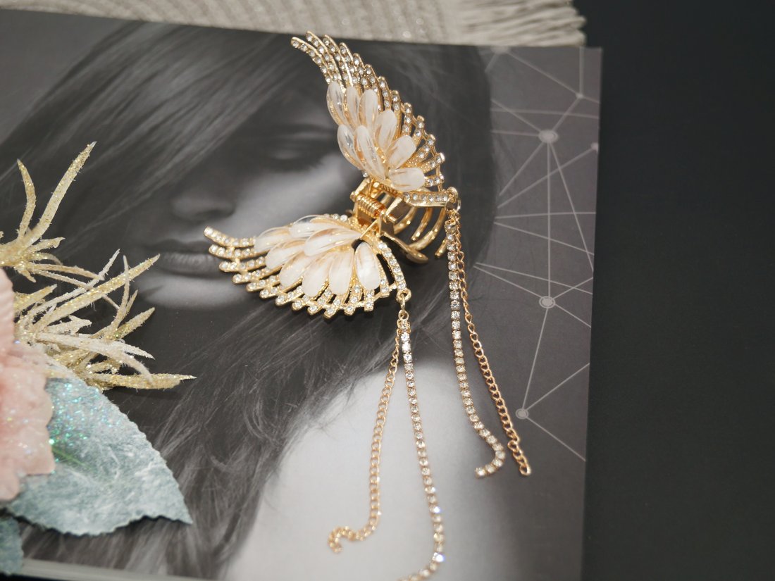 Металеві краби для волосся. 6 см.