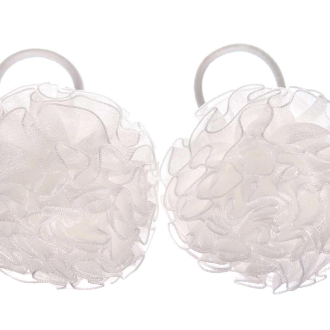 Резинка - бант дитяча біла 6см 1-207354 - Купити