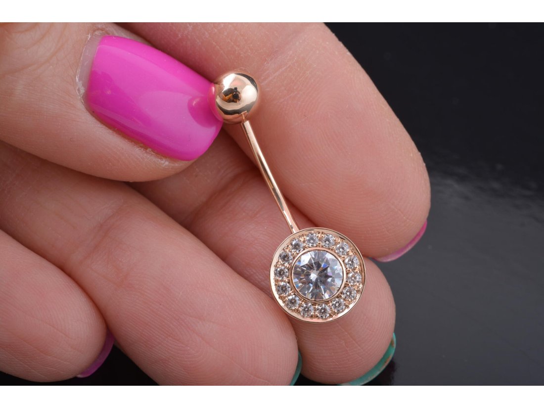 Пірсинг в пупок - Багира