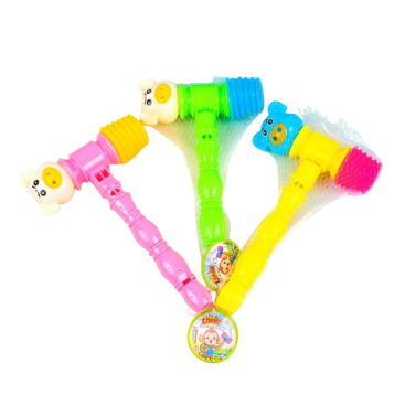 Молоток-пищалка, брязкальце, свисток Свинка 25 см - Купити