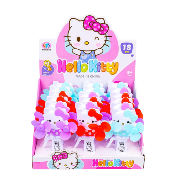 Ручні подвійні вентилятори Кошечки 16 см - Купити