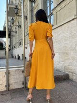 Яскрава стильна літня сукня довжини міді 270558-4