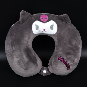 Подушка на шию з ефектом пам'яті Аніме сіра 30 см - Купити
