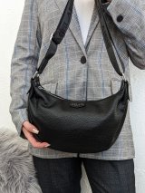 Сумка Urban Strap під натуральну шкіру з широкою шльовкою INNOE 350012-2 Чорний - Innoe