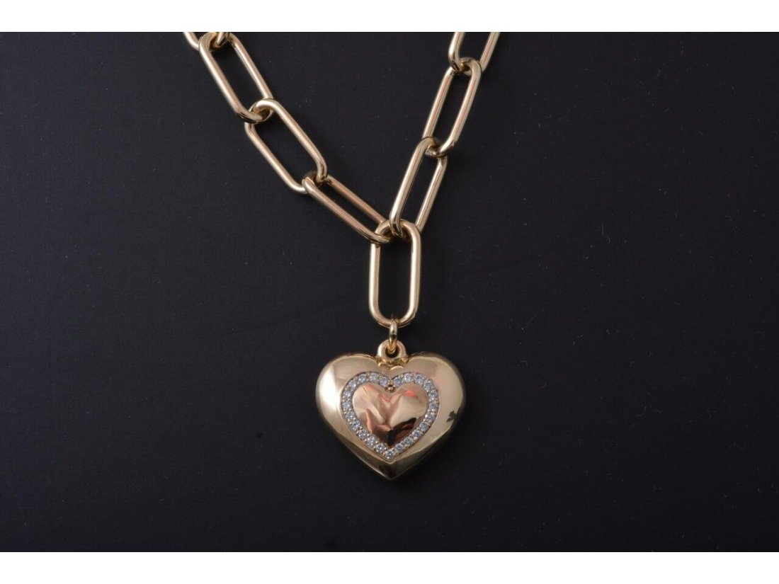 Кольє із діамантами &quot;Серце&quot;