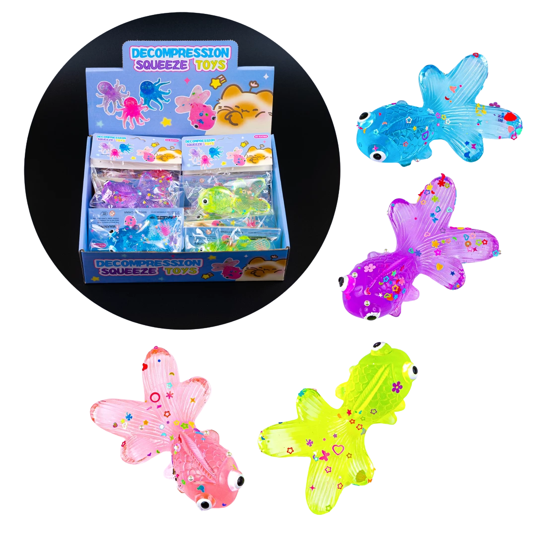 Антистрес - жуйка рибка 9,5 см, 50 г