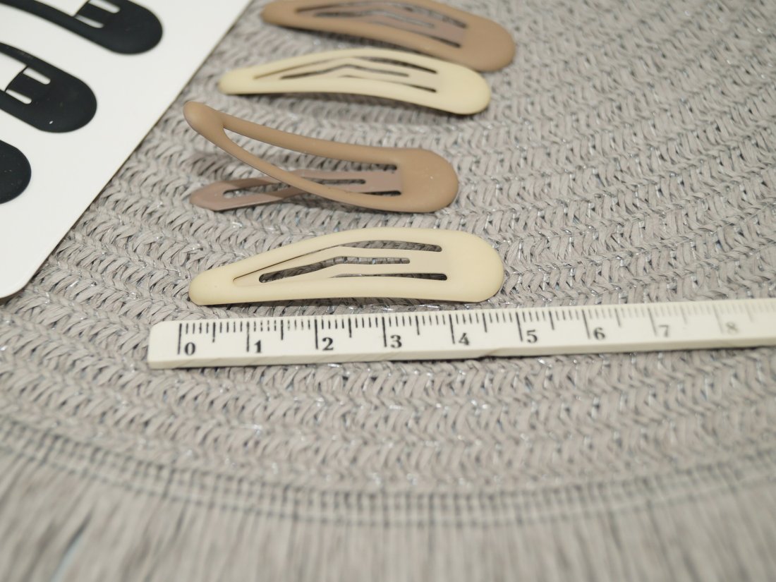 Заколка Тік-так. 5 см. Матова. - Кристалік