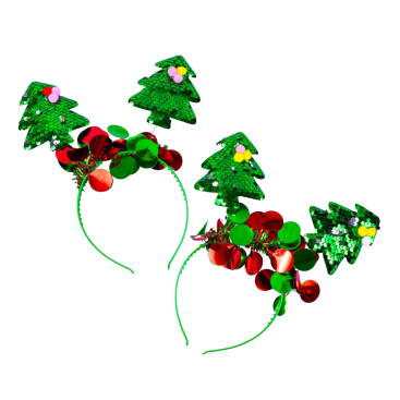 Новорічні обручі ялинки-хлопавки 24 см - Купити