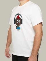 Чоловіча футболка, біла з принтом аватара Hopper 052 - Футболки з принтами - Hopper