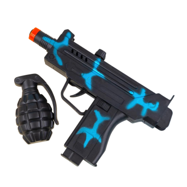 Іграшка автомат тріскачка Узі 13 см - Купити