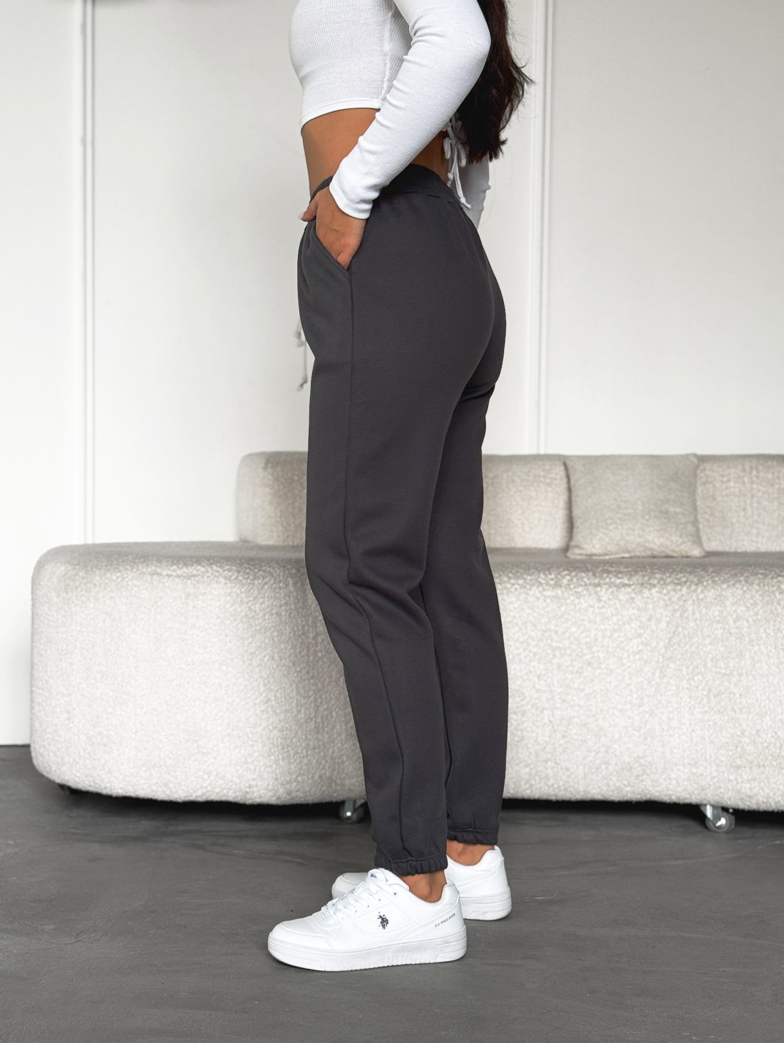 Штани спортивні утеплені INNOE 300061-1 Сірий