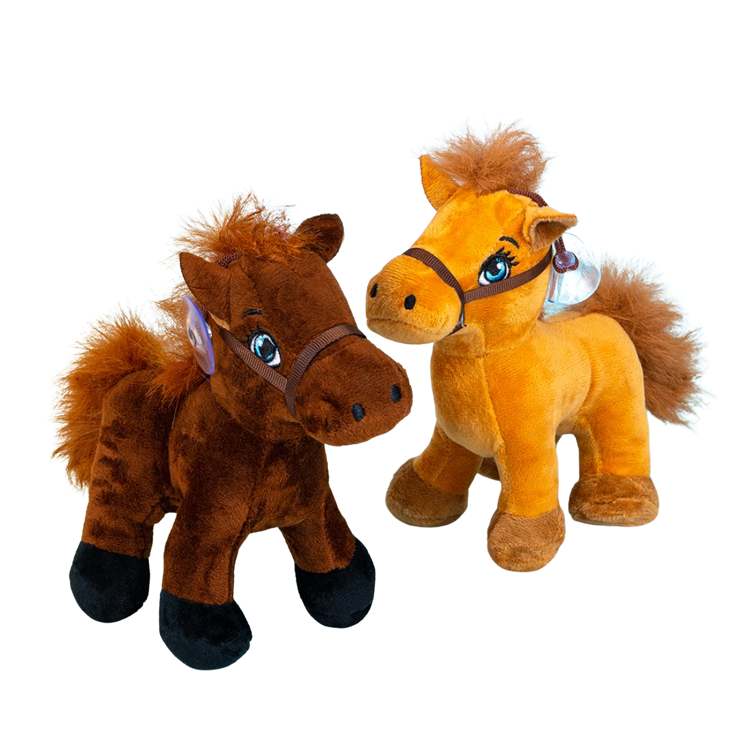М'які іграшки Конячки з присоскою 17 см
