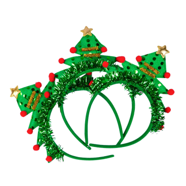 Новорічні обручі у вигляді ялинки - Купити
