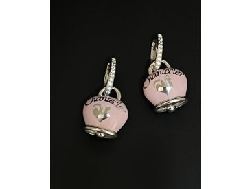 Сережки з емаллю у стилі Chantecler, срібло - Фото Сережки з емаллю у стилі Chantecler, срібло - Купити