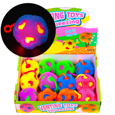 Сяючий м'яч їжачок Волосатик 7,5 см - Купити