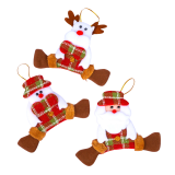 Новорічні прикраси підвіска Казка 10 см