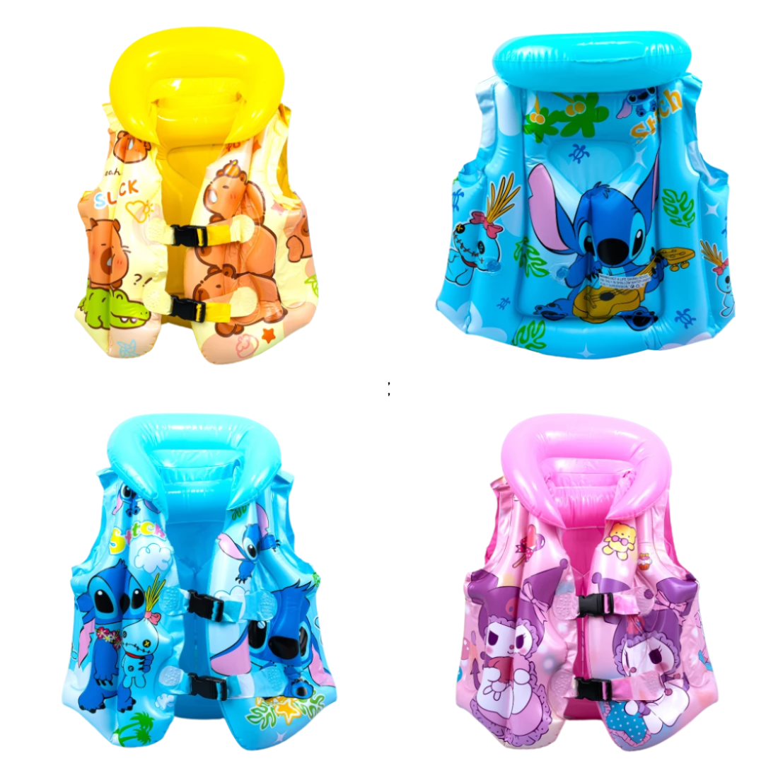 Дитячий надувний жилет для плавання Аніме 35 см