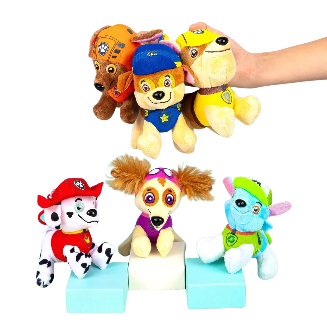 М'яка іграшка-брелок Собачки 12 см