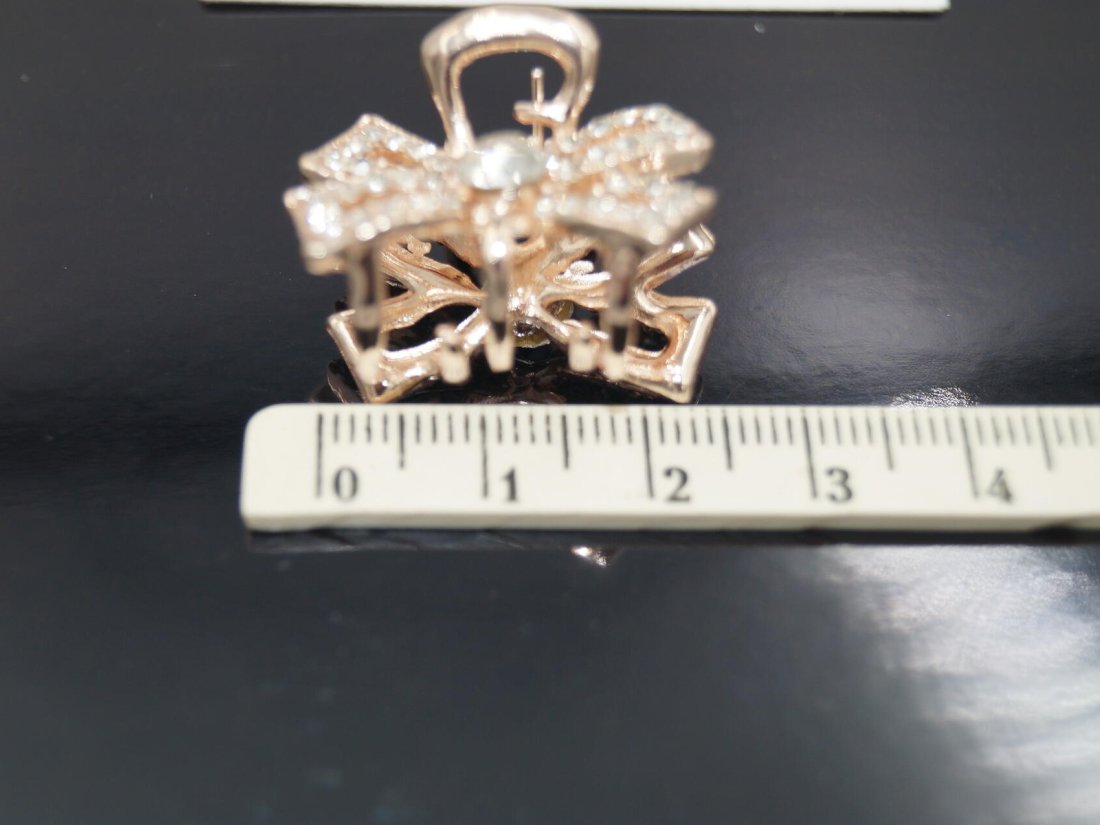 Металеві краби для волосся. &quot;ZAYA&quot; 2.5см. - Кристалік