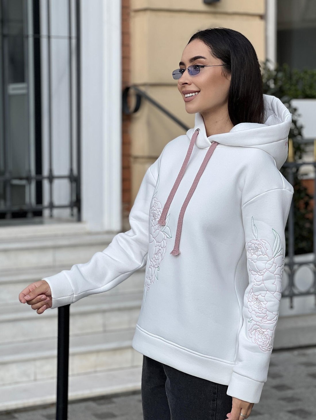 Жіночий худи у стилі oversize 230227-3 - Innoe