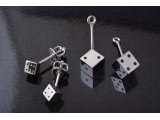 Сережки "Кубики" - Фото3 Сережки "Кубики" - Купити