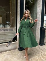 Трендова сукня прямого крою з вельвету 300019-1