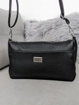 Універсальна чорна сумка з великою зовнішньою кишенею INNOE 350010-1 Чорний