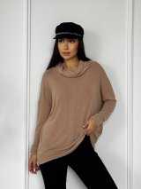 Туніка вільного силуету INNOE 230222-4 Бежевий