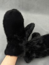 Утеплені хутряні рукавиці для зими INNOE 85005-4 Чорний