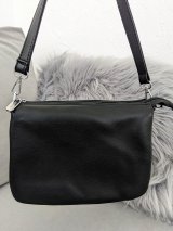 Стильна зручна сумка з екошкіри INNOE 350011-2 Чорний