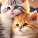 Котики 40х50 оптом, фото 6292