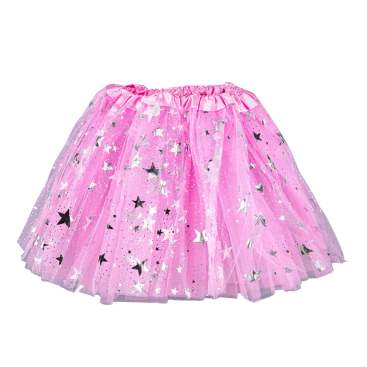 Карнавальна спідниця Зірочка рожева 30*40 см - Купити