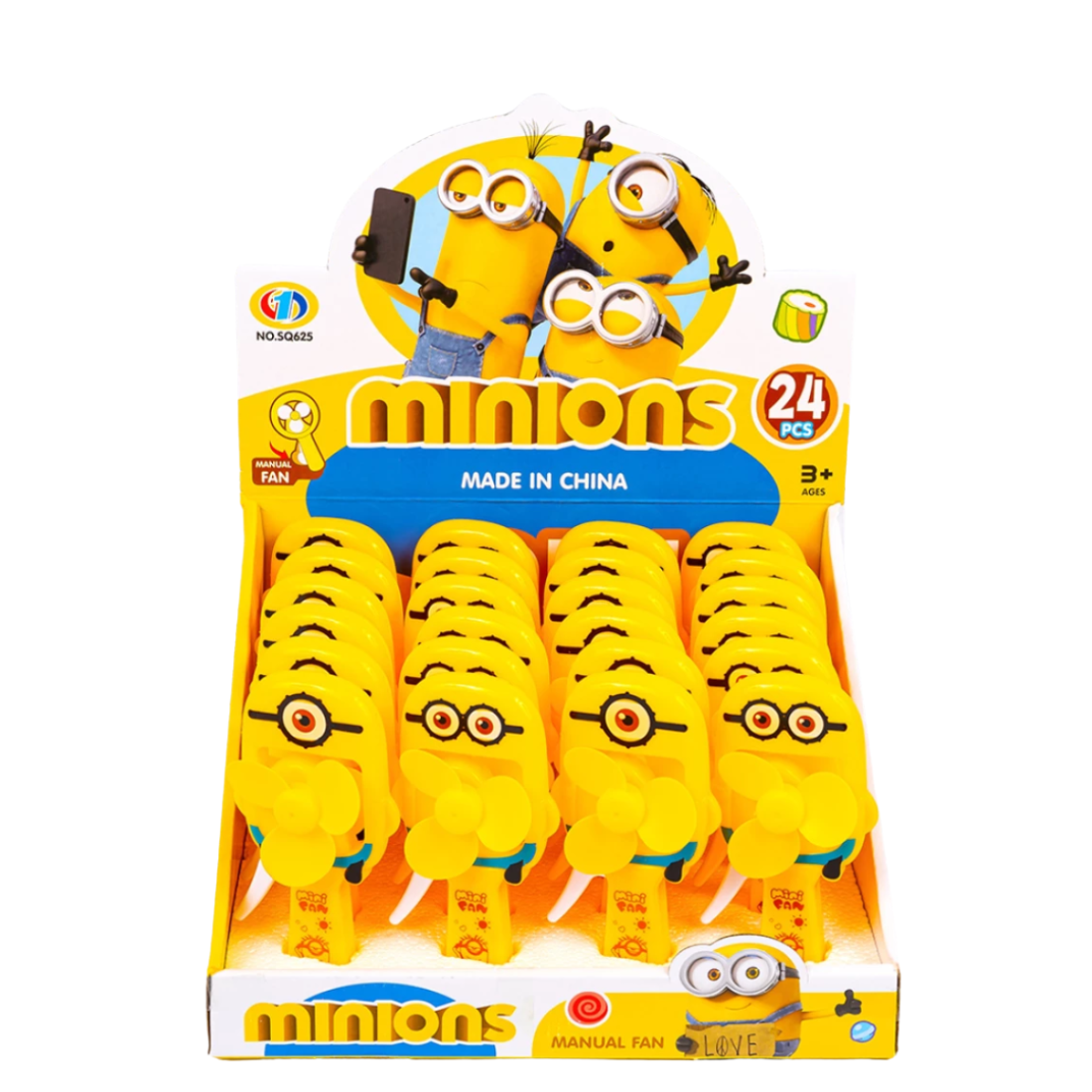 Ручні дитячі вентилятори Крихітки 15 см