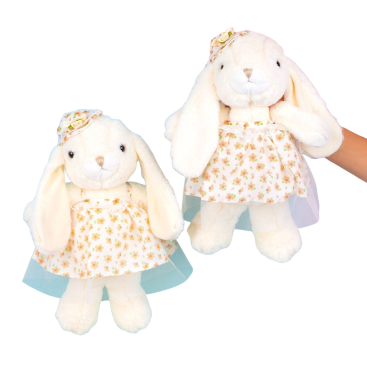 М'які іграшки Зайці у сукнях 35 см - Купити