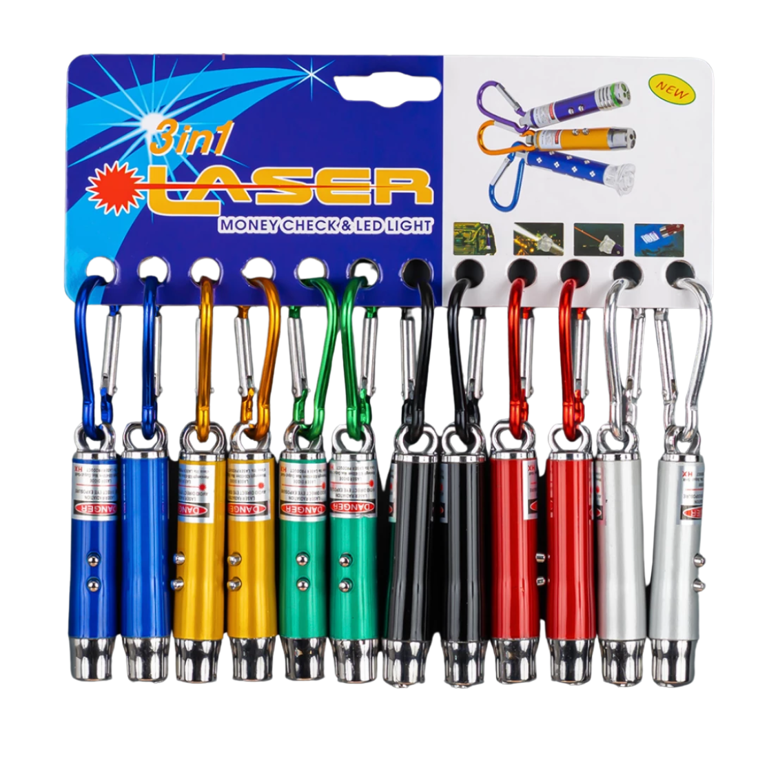 Лазерна указка 3 до 1 Імпульс
