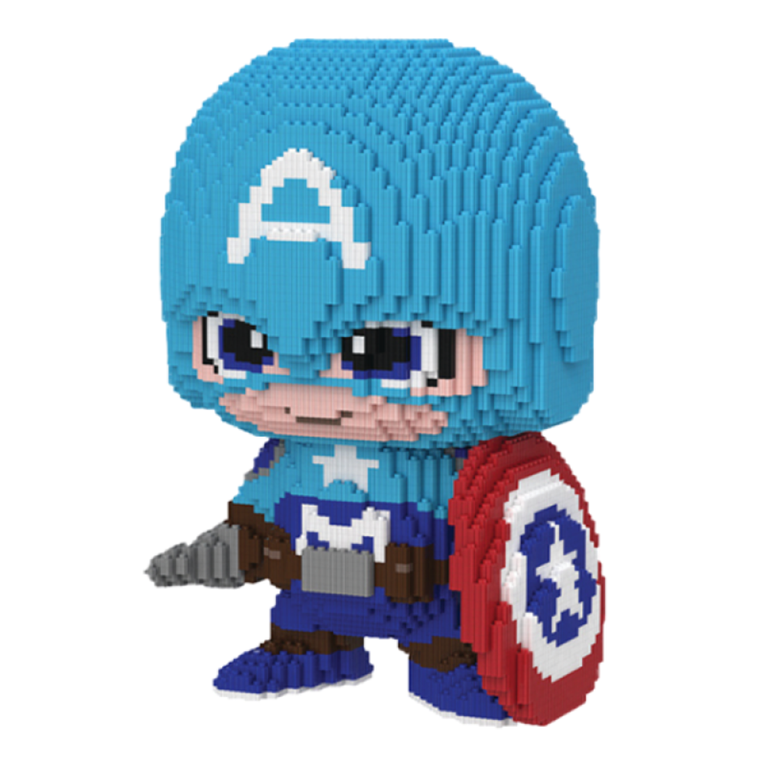 Конструктор Magic Blocks “Супергерои” Капитан Америка 30 см