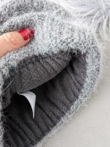 М’яка шапка-біні на флісі для холодної пори року INNOE 950826-1 Сірий