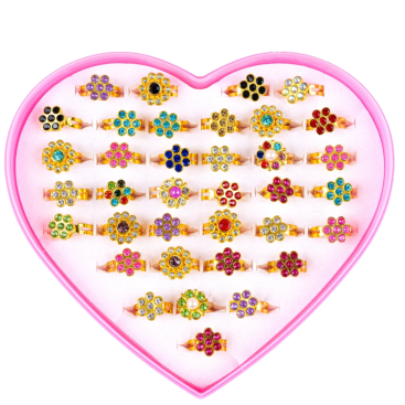 Кільця дитячі Рубін 36 штук - Купити