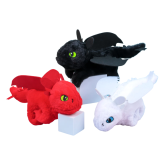 М'яка іграшка на руку браслет Дракоші 29 см